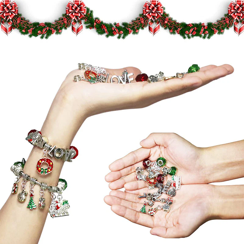 CharmWunder - DIY 24 Tage Weihnachts-Countdown-Kalender Armbänder Set | 50% RABATT - Image 2