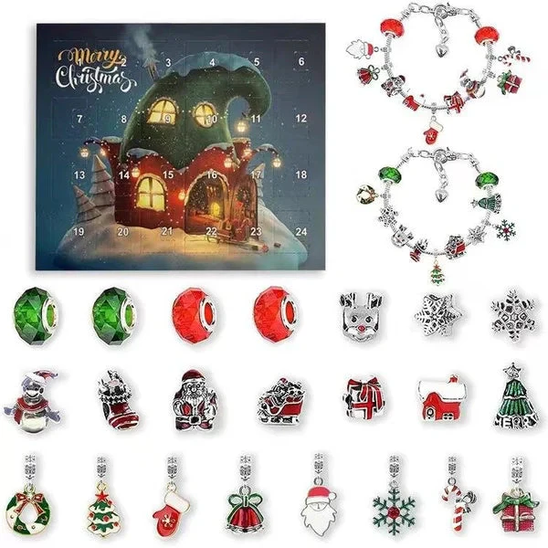 CharmWunder - DIY 24 Tage Weihnachts-Countdown-Kalender Armbänder Set | 50% RABATT - Image 9