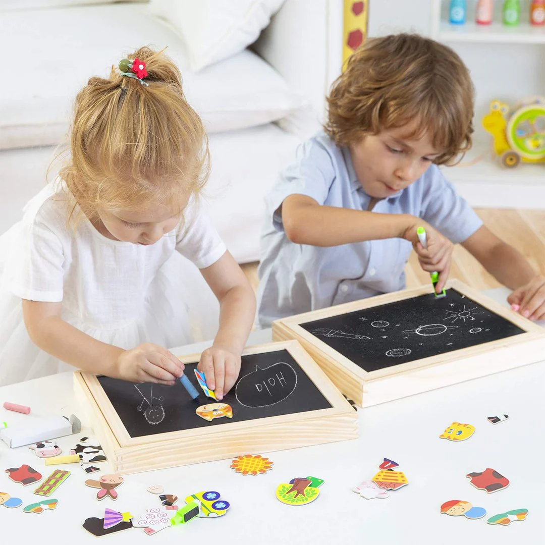 EduDraw - Doppelseitige magnetische Zeichentafel | 50% RABATT - Image 3