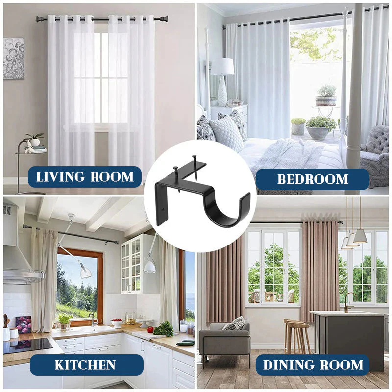 EasyHang – Gardinenstangenhalter ohne Bohren | 50% RABATT - Image 4