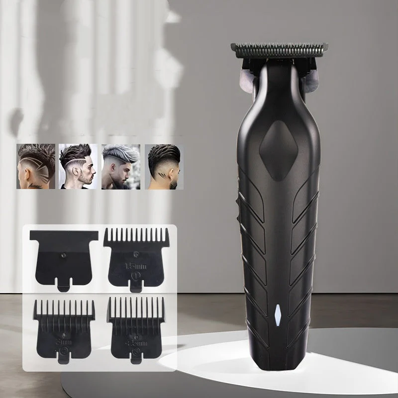 Eleganter schwarzer Haarschneider – mühelose präzise Kontrolle