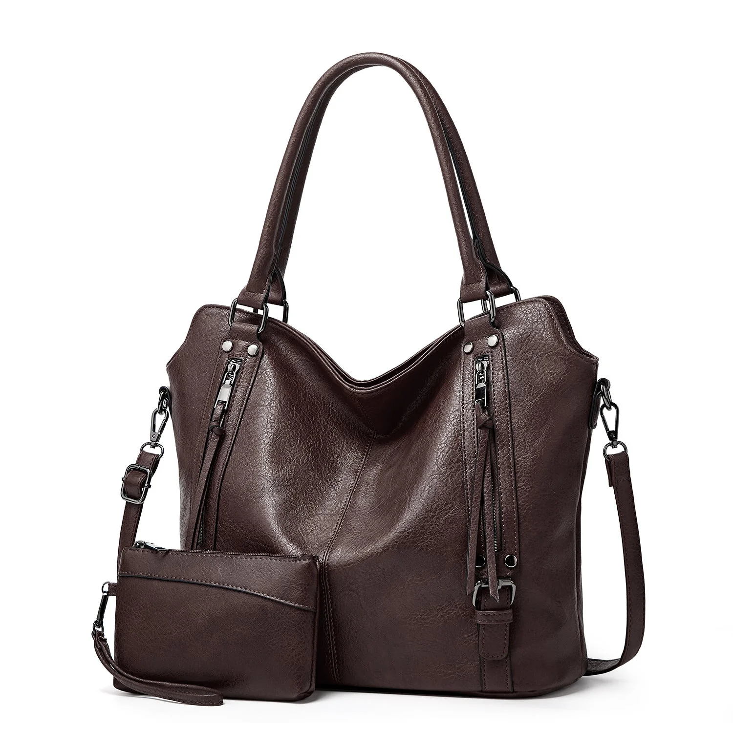 Elisa – Damen PU-Lederhandtasche mit intelligenter Organisation - Image 4