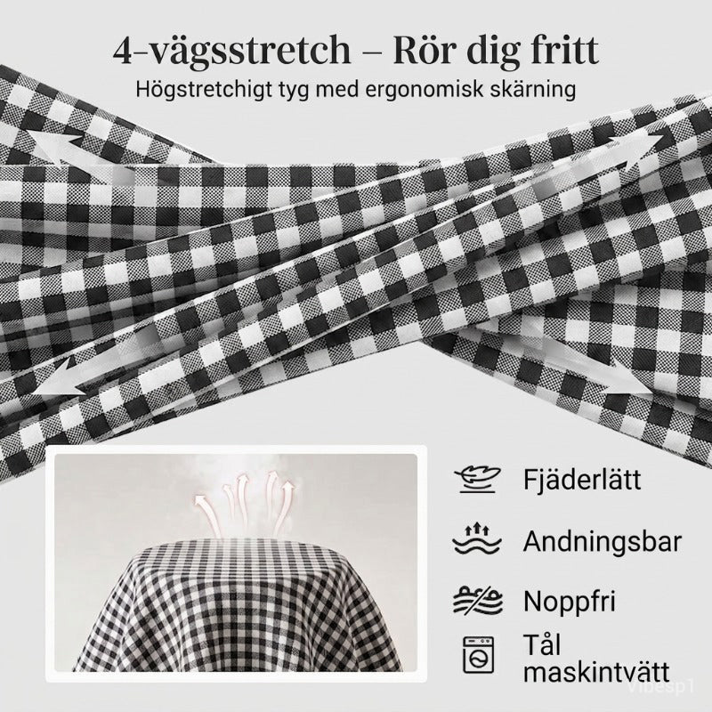 Emma — Karierte Baumwoll-Caprihose | 50% RABATT - Image 11