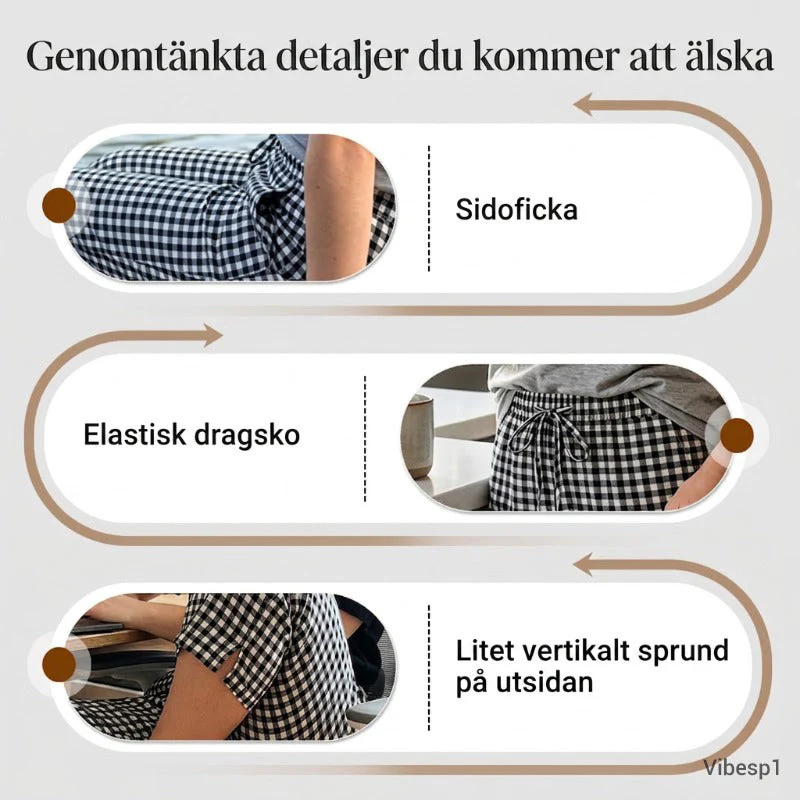 Emma — Karierte Baumwoll-Caprihose | 50% RABATT - Image 12