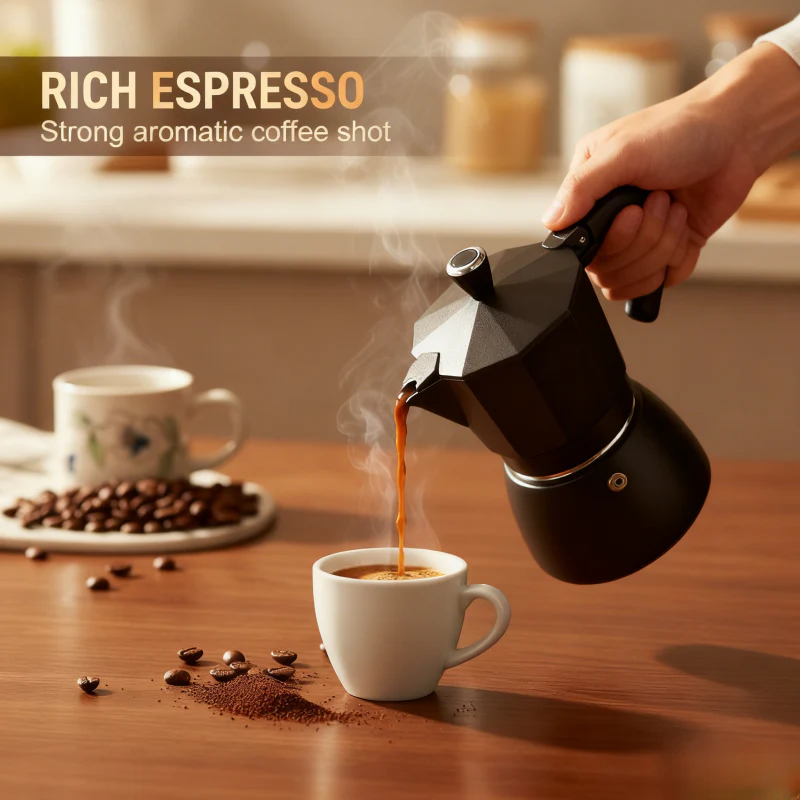 EspressoMeister 300ml  — Kräftiger Geschmack Brühen - Image 2
