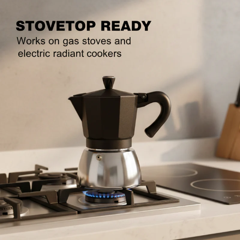 EspressoMeister 300ml  — Kräftiger Geschmack Brühen - Image 4