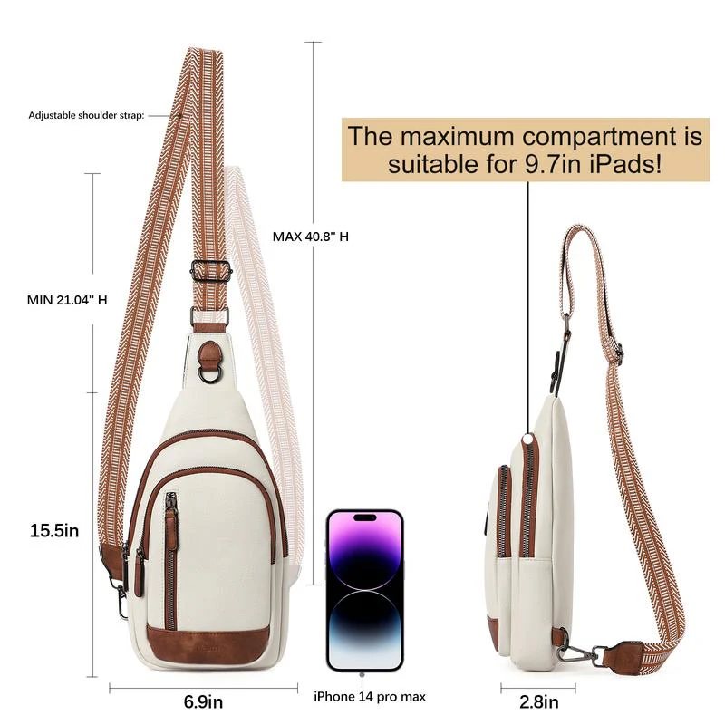 Evelyn – Elegante Damenhandtasche aus Kunstleder mit intelligenter Aufbewahrung - Image 8