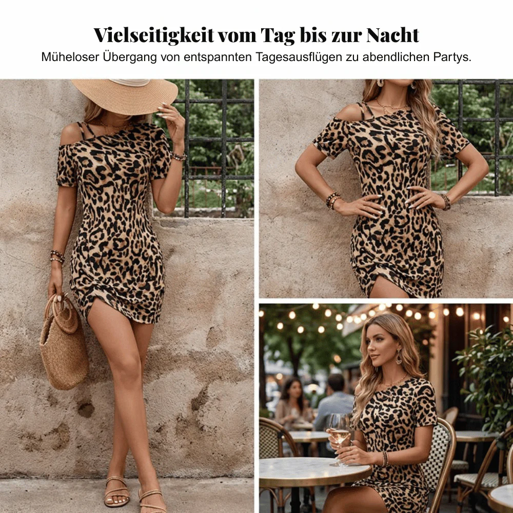 Everlyn — Leopard Mini Kleid | 50% RABATT - Image 4
