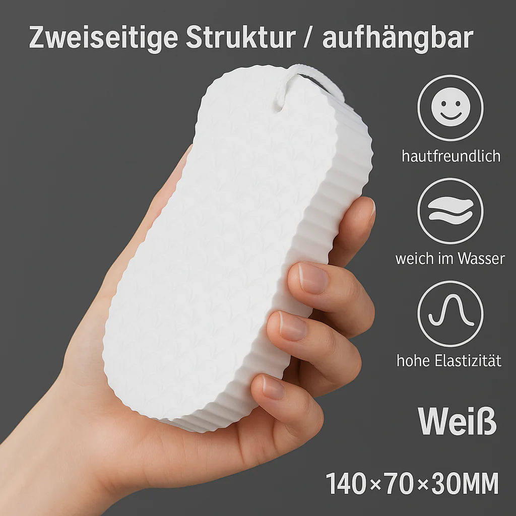 ExfoliatSponge™ – Seidig strahlende Haut nach jeder Dusche | 1+2 GRATIS - Image 11