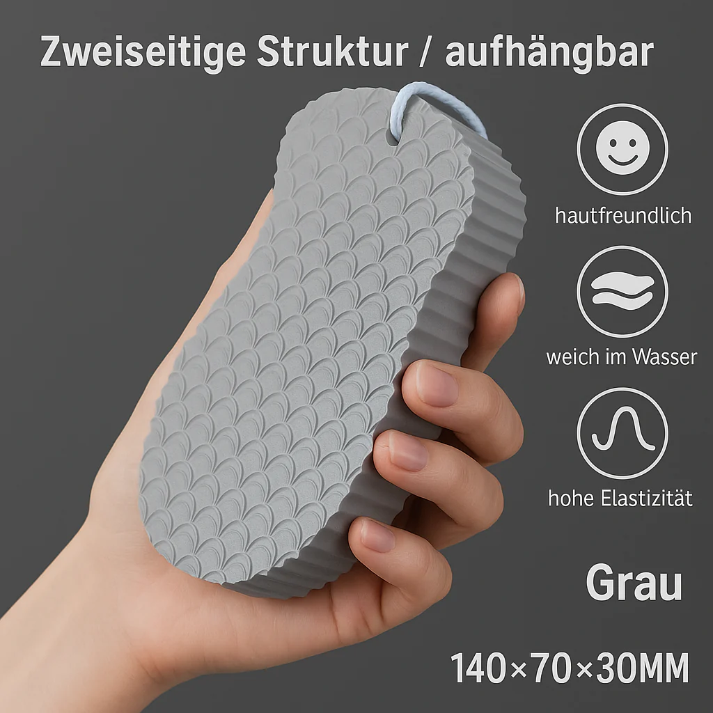 ExfoliatSponge™ – Seidig strahlende Haut nach jeder Dusche | 1+2 GRATIS - Image 8