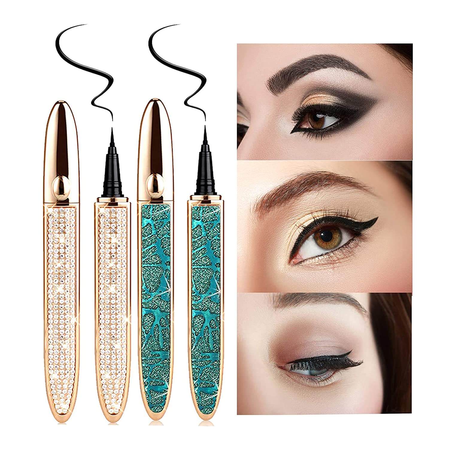 EyeFlex™ Selbstklebender Eyeliner-Stift - Kein Kleber oder Magnete erforderlich! (1+1 GRATIS) - Image 5