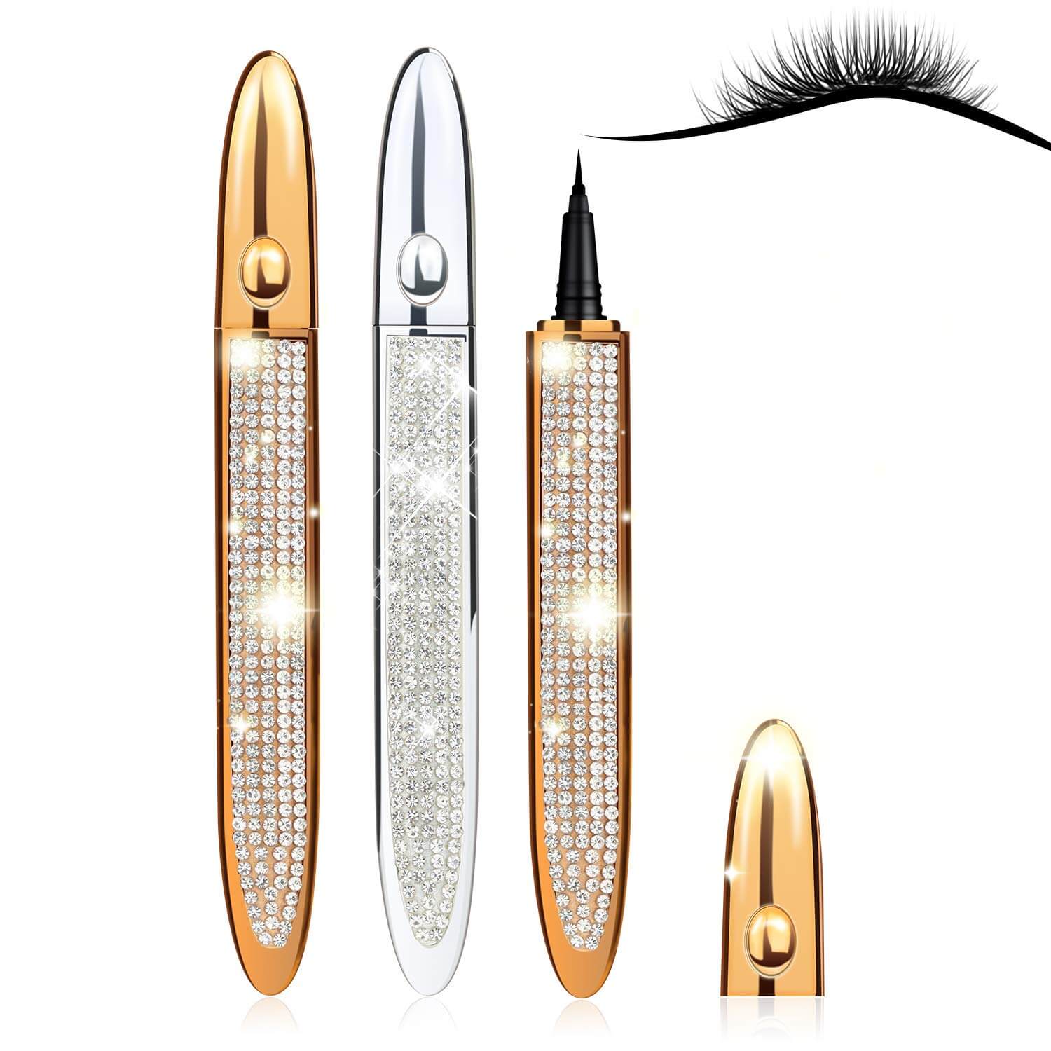 EyeFlex™ Selbstklebender Eyeliner-Stift - Kein Kleber oder Magnete erforderlich! (1+1 GRATIS) - Image 7