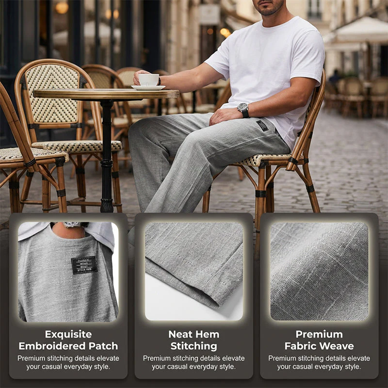 Ezra — Leichte Leinenhose | 50% RABATT - Image 11