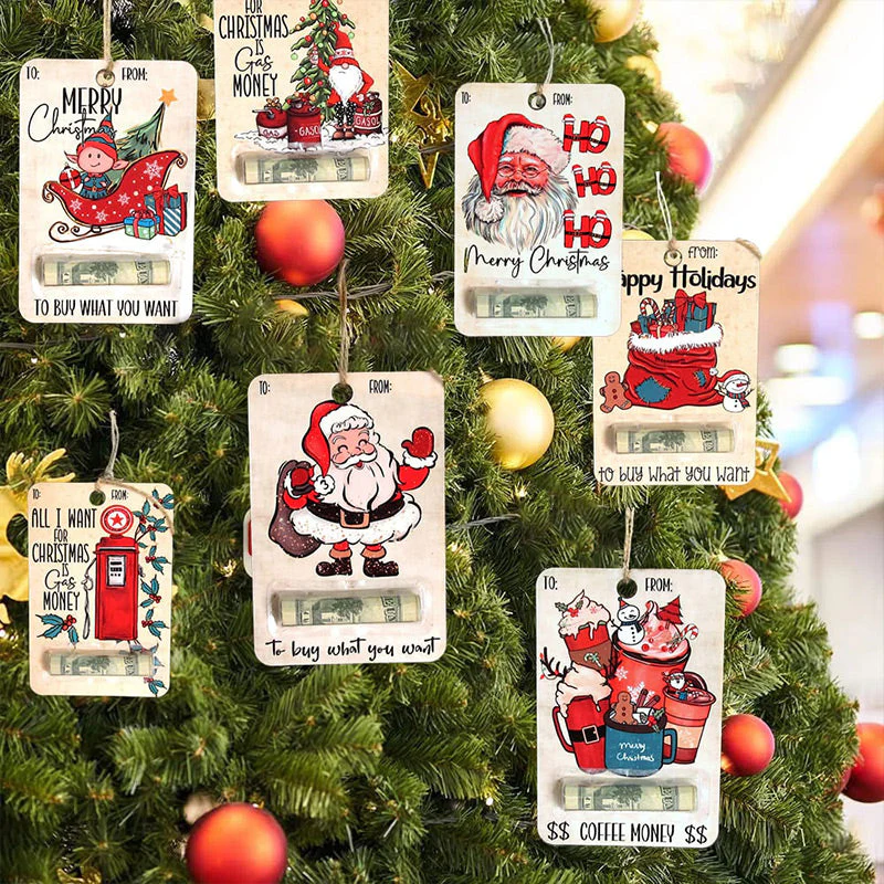 FestivaJoy – Weihnachtsbaumanhänger mit Geldhalter | 1+2 GRATIS - Image 7