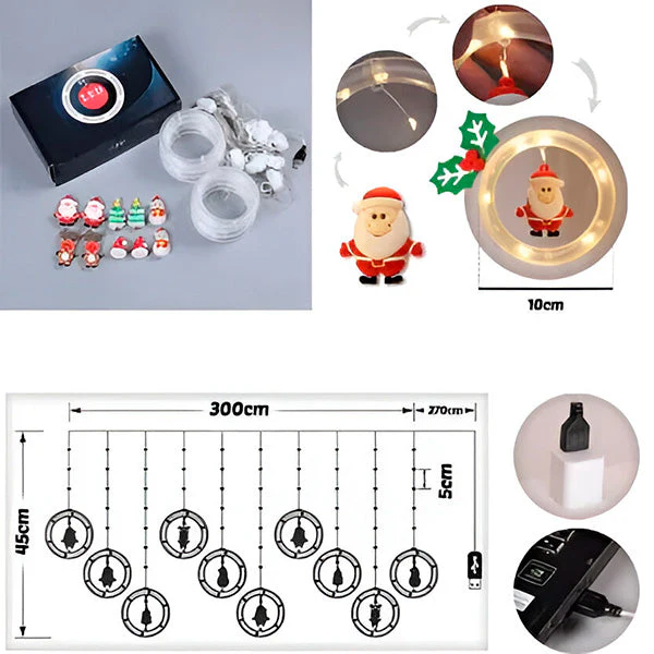 FestiveGlow – LED-Weihnachtslichter (3 m) - Image 11