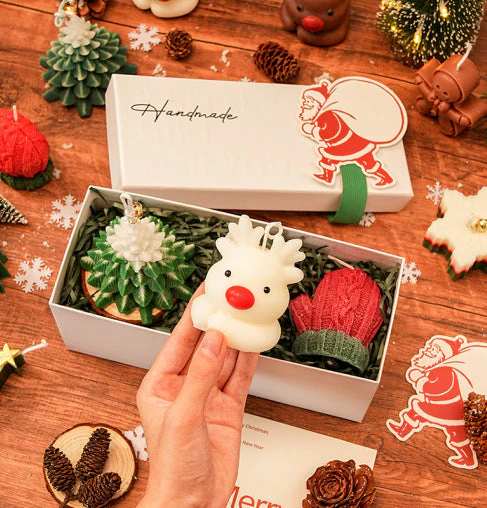 FestiveGlow – Weihnachtsduft-Kerzen-Set im Geschenkbox - Image 18