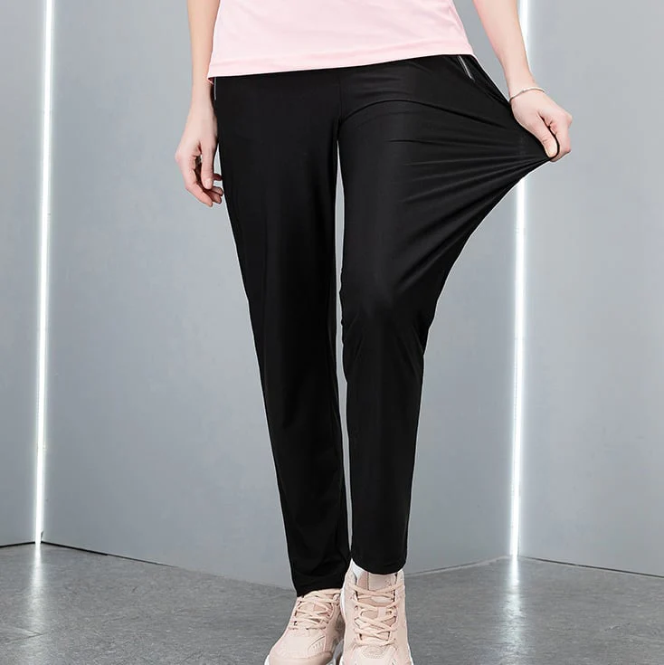 FlexiSilk™ Superelastische Sporthose aus neutralem Ice Silk - Image 10