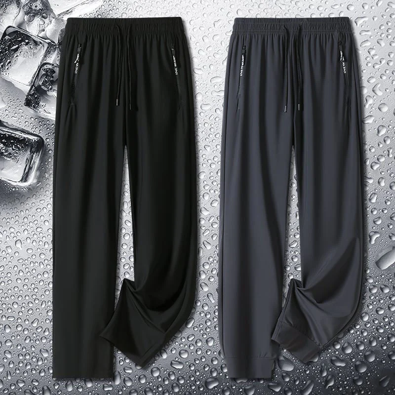 FlexiSilk™ Superelastische Sporthose aus neutralem Ice Silk - Image 4