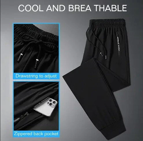 FlexiSilk™ Superelastische Sporthose aus neutralem Ice Silk - Image 5