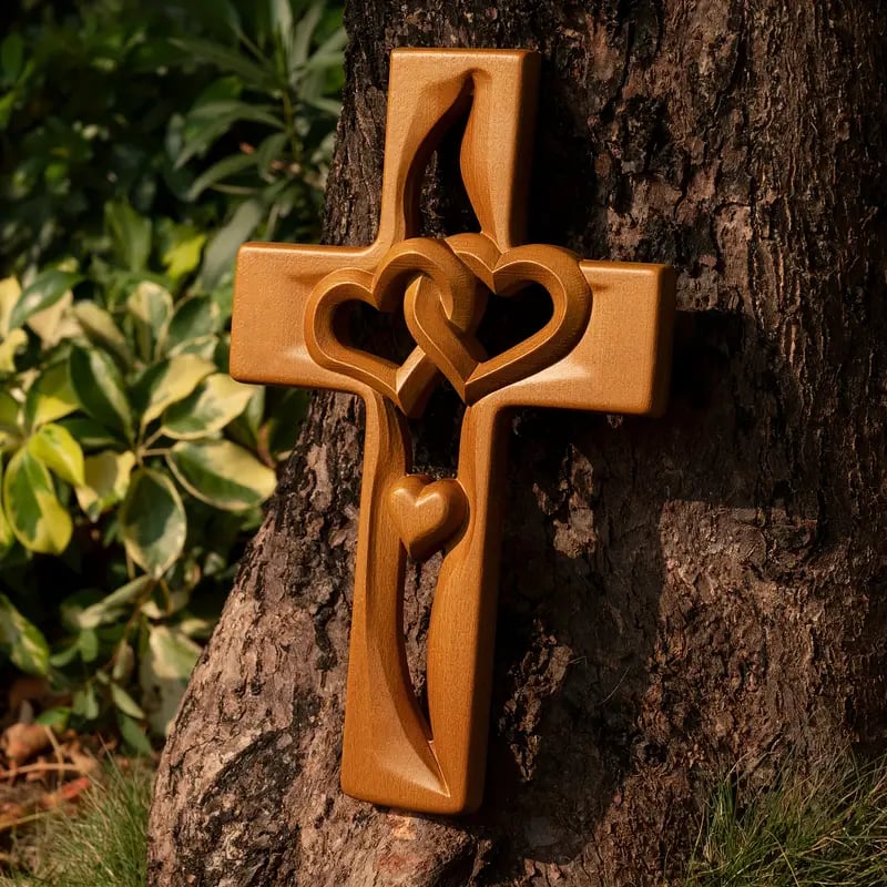 ForeverBond — Holz Kreuzdekoration | 50% RABATT - Image 13