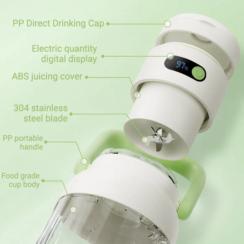 BlendGo — Tragbarer Smoothie Mixer | 50% RABATT - Image 8