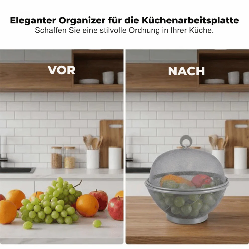 FreshGuard — Atmungsaktiver Obstkorb mit Deckel | 50% RABATT - Image 3