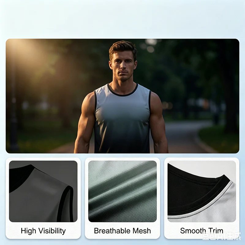 Gage — Schnelltrocknendes Workout-Tanktop | 1+1 GRATIS - Image 7