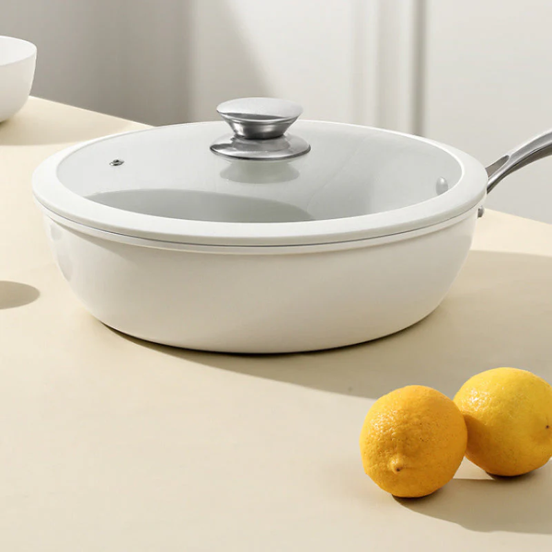 GiftChoice – Weißer Keramik Antihaft-Kochtopf - Image 2