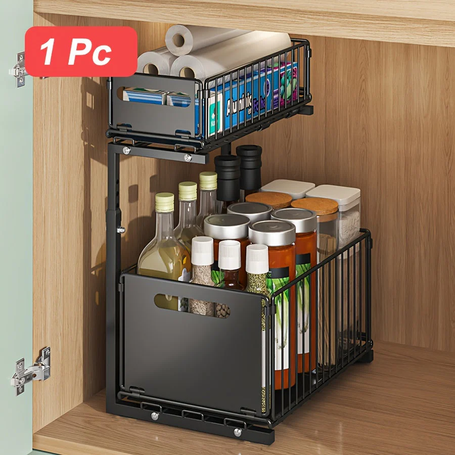 GlideNest — Ausziehbarer Schrank Organizer | 50% RABATT - Image 12