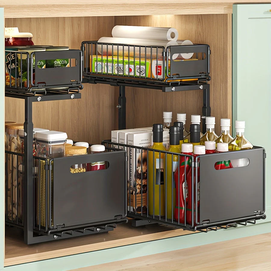 GlideNest — Ausziehbarer Schrank Organizer | 50% RABATT - Image 8