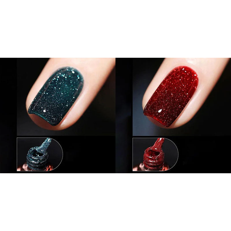 🔥Glitter-Nagellack mit hoher Dichte🌿 Sanfte Formel - Image 15
