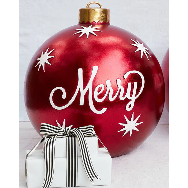 GlowSphere – Outdoor Weihnachts-PVC-Aufblasbare Dekokugel - Image 21