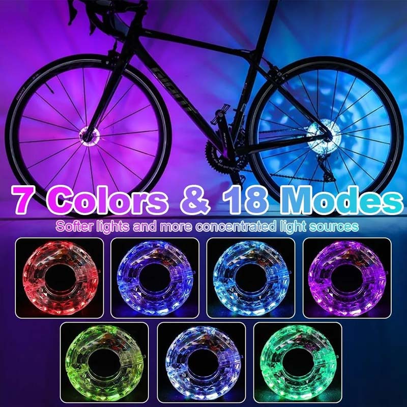 GlowWheel – Bewegungs-Fahrradlicht | 1+1 GRATIS - Image 15