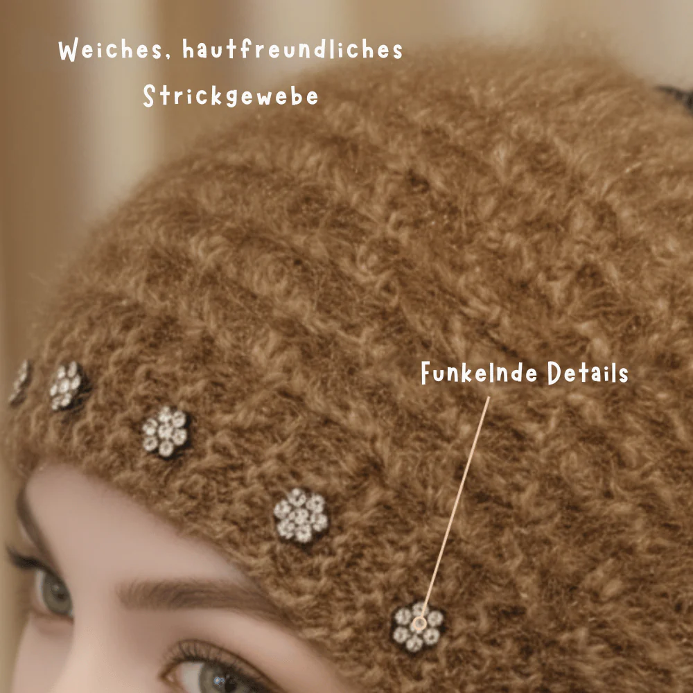 Grace — Florales Strick-Stirnband | 50% RABATT - Image 4