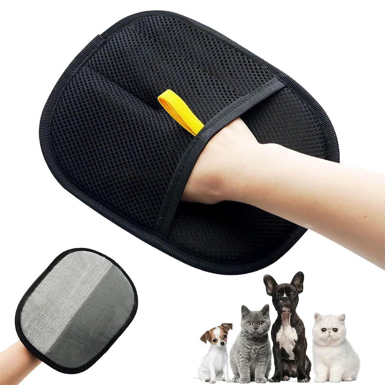 GroomyGlove – Antistatischer Handschuh zur Tierhaarentfernung | 1+2 GRATIS - Image 3