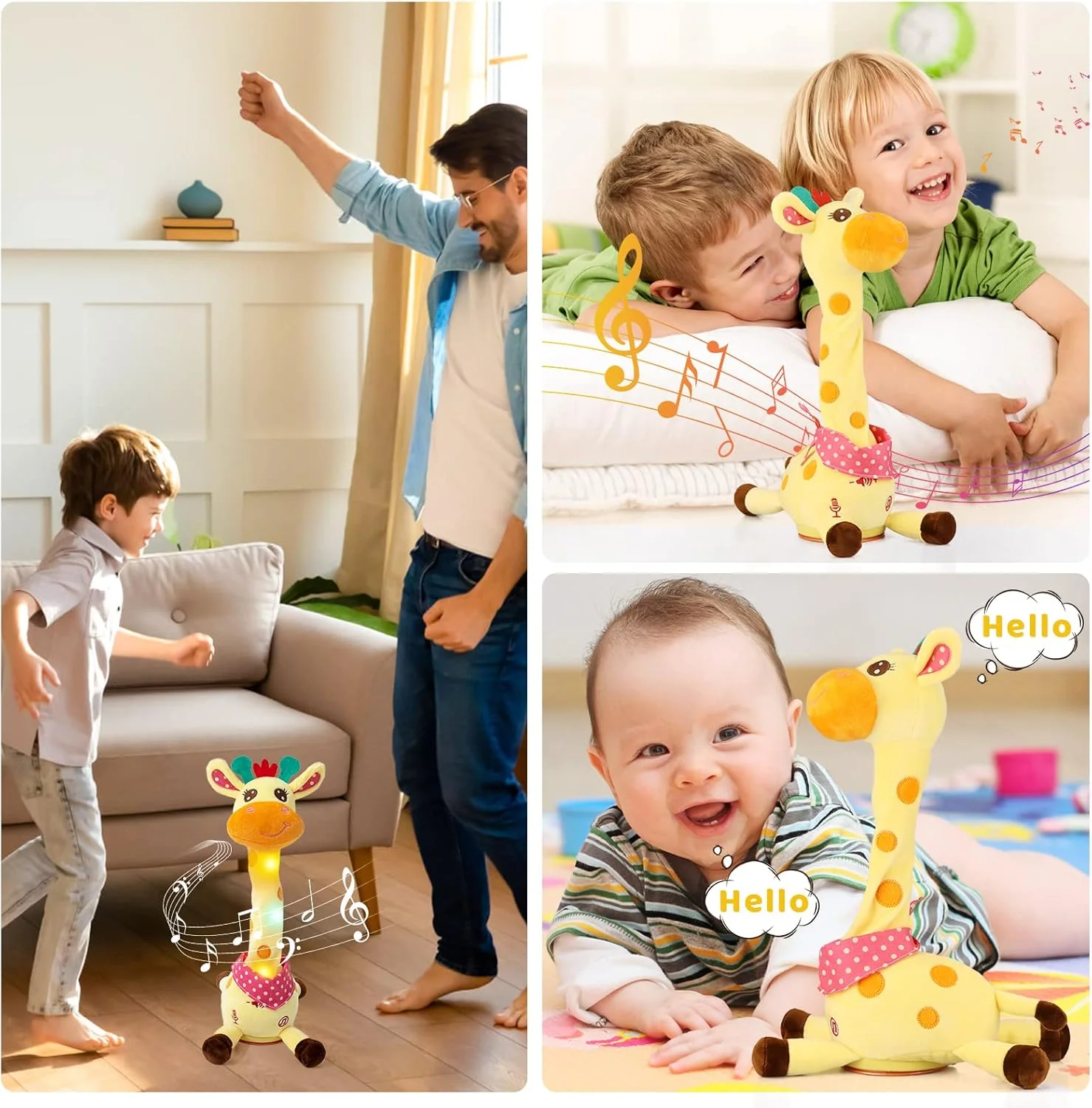 GroovyGiraffe™ – Singendes & Tanzendes Plüsch-Giraffchen | 50% Rabatt - Image 4