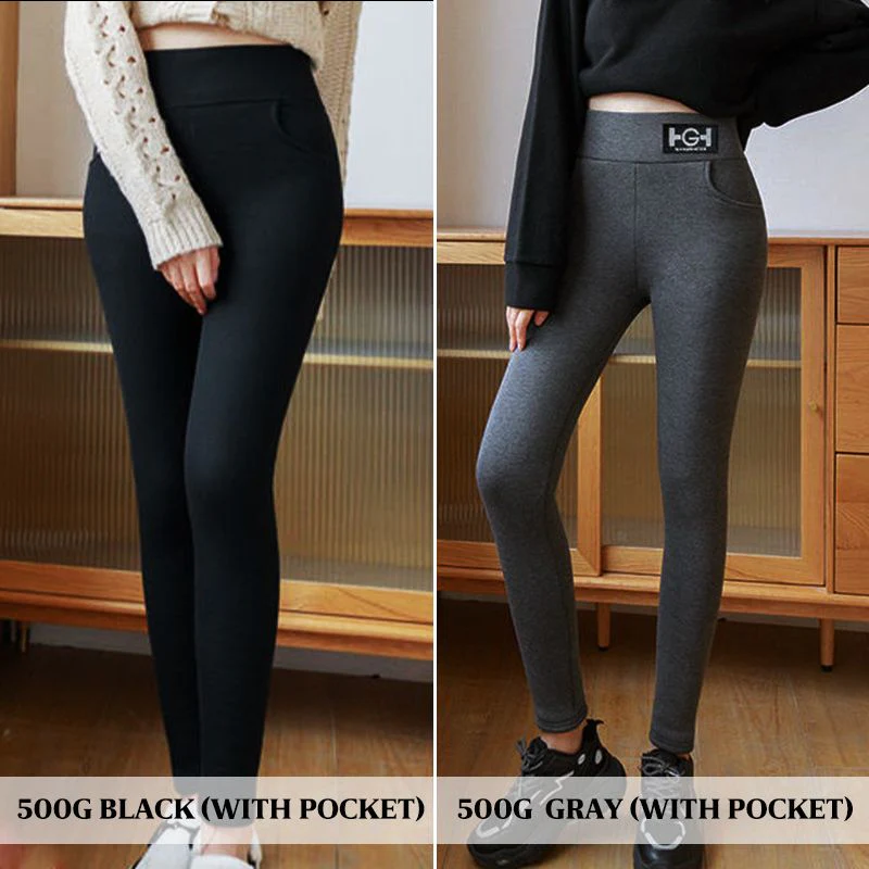 Hannah — Kuschelige Winterleggings mit weichem Kaschmirmix - Image 9