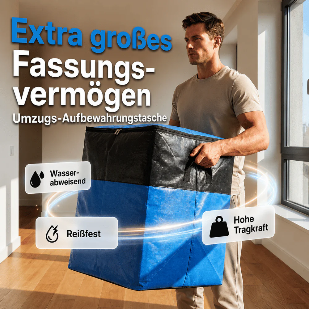 HeavyLoad — Robuste Umzugstasche | 50% RABATT