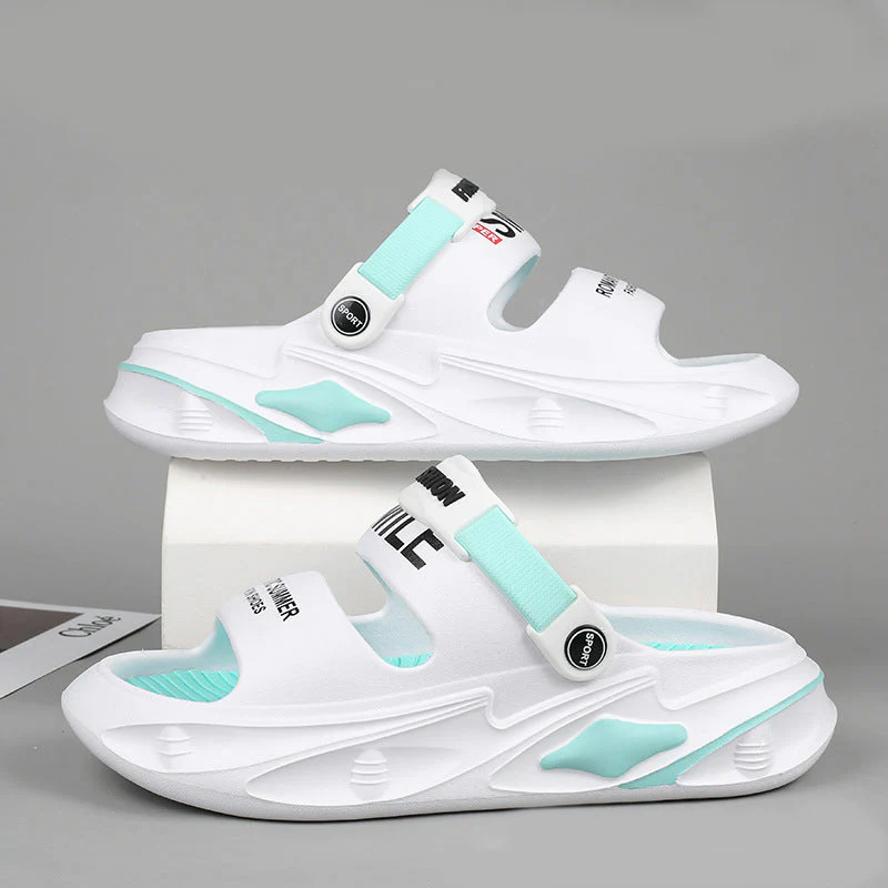 🔥HEIßER VERKAUF-50% Rabatt🔥Klobige, gepolsterte Sandalen mit schwammartigem Griff - Image 10