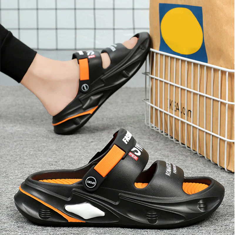 🔥HEIßER VERKAUF-50% Rabatt🔥Klobige, gepolsterte Sandalen mit schwammartigem Griff - Image 2