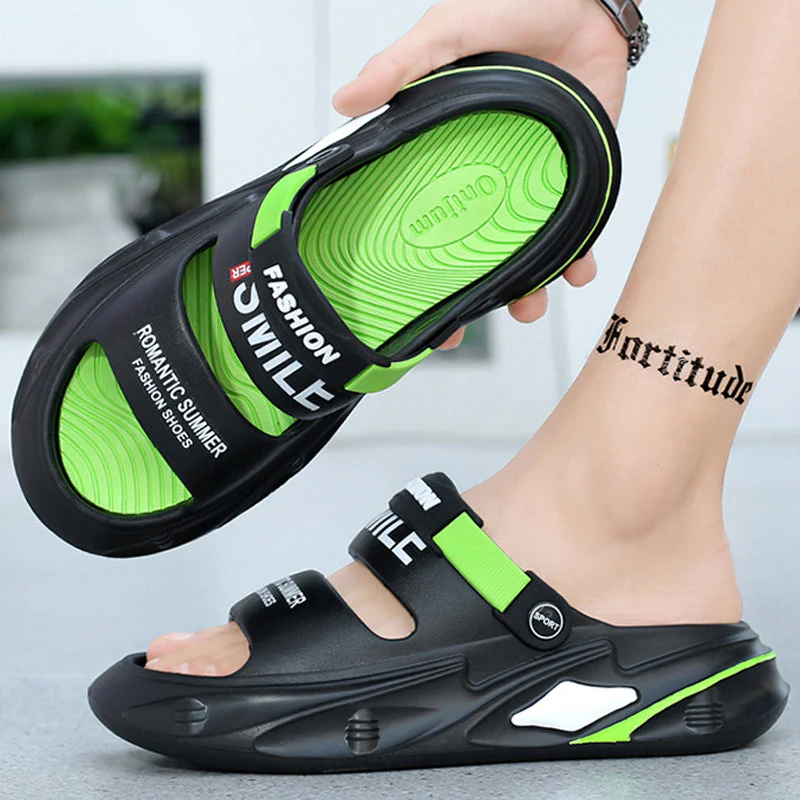 🔥HEIßER VERKAUF-50% Rabatt🔥Klobige, gepolsterte Sandalen mit schwammartigem Griff - Image 3