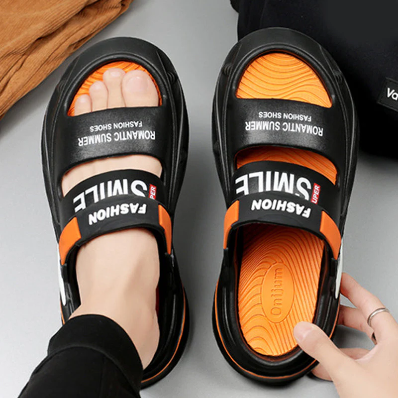 🔥HEIßER VERKAUF-50% Rabatt🔥Klobige, gepolsterte Sandalen mit schwammartigem Griff - Image 6