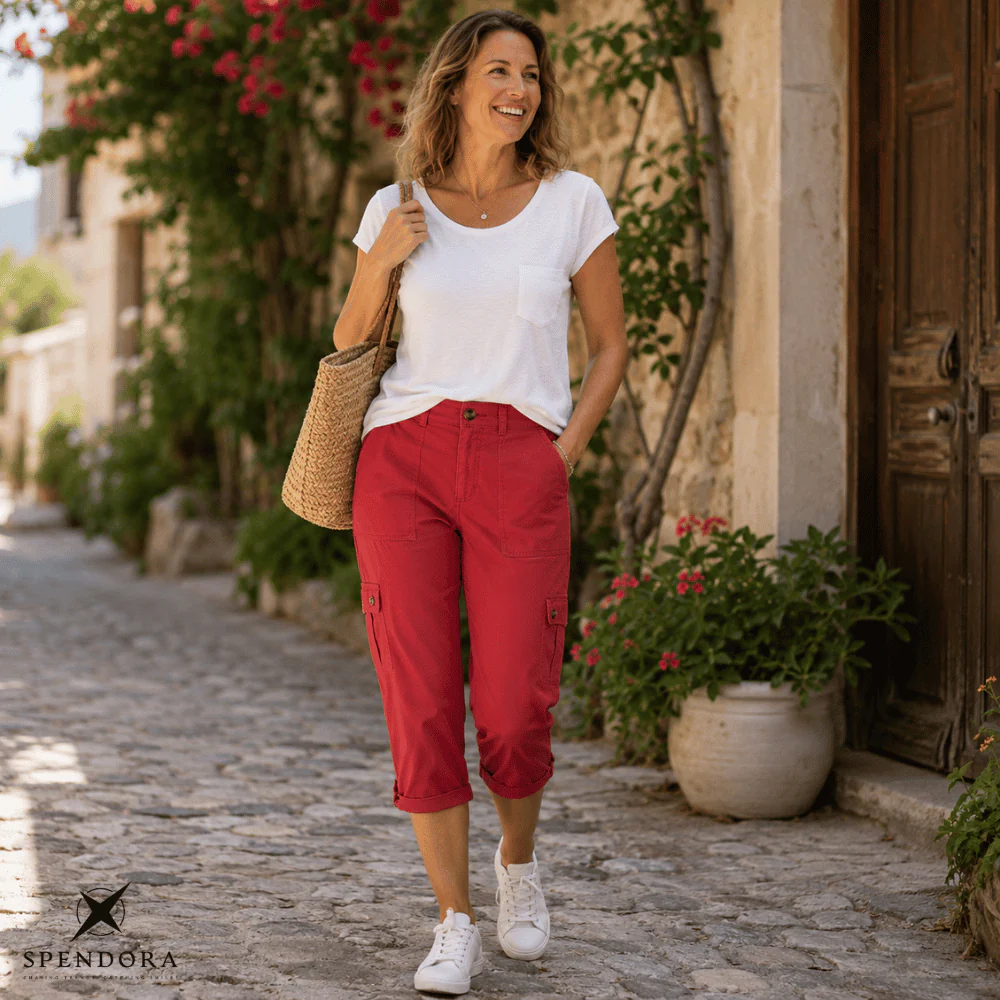 Heidi — Bequeme Caprihose | 50% RABATT