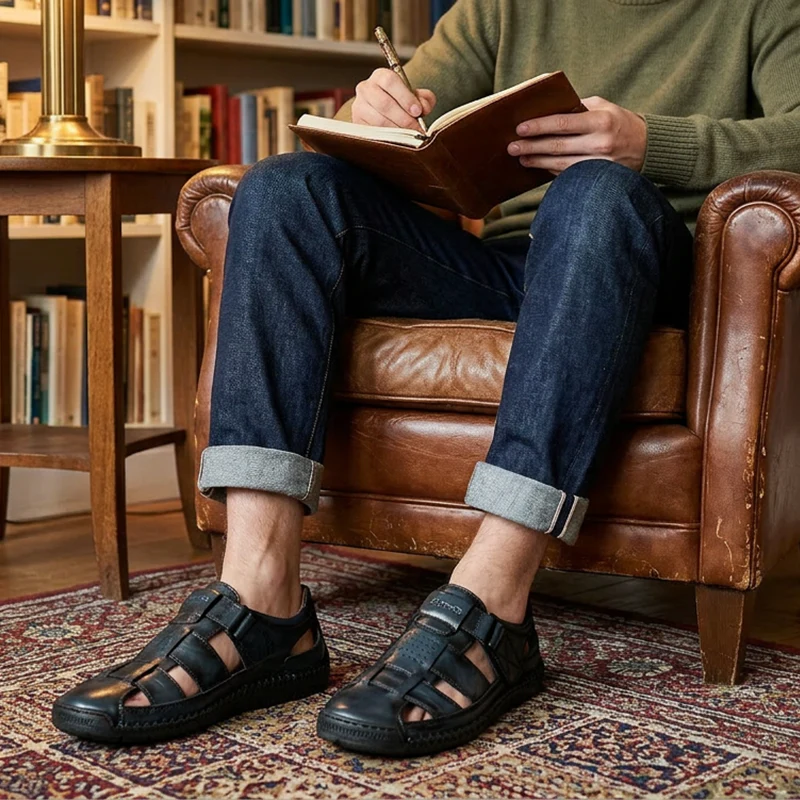 Alex — Atmungsaktive Outdoor-Sandalen für Herren | 50% RABATT - Image 10