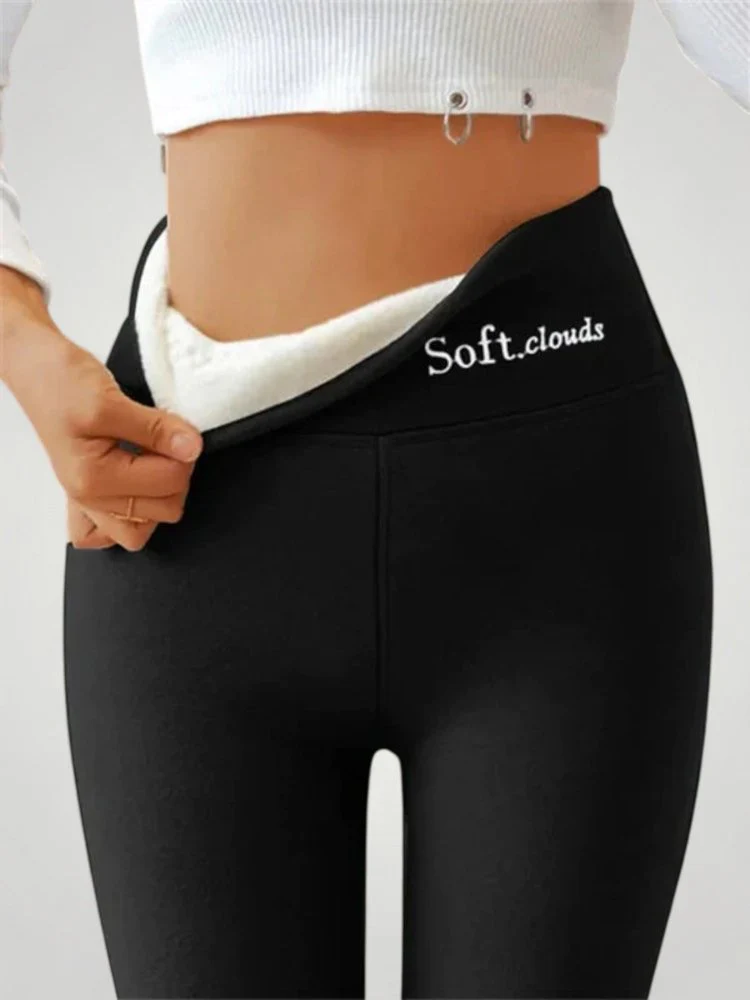 Helena — Damen Skulpturformende Winterleggings mit Fleecefutter - Image 10