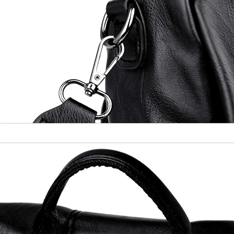 Hugo – Eleganter PU-Leder-Rucksack mit intelligenten Fächern - Image 15