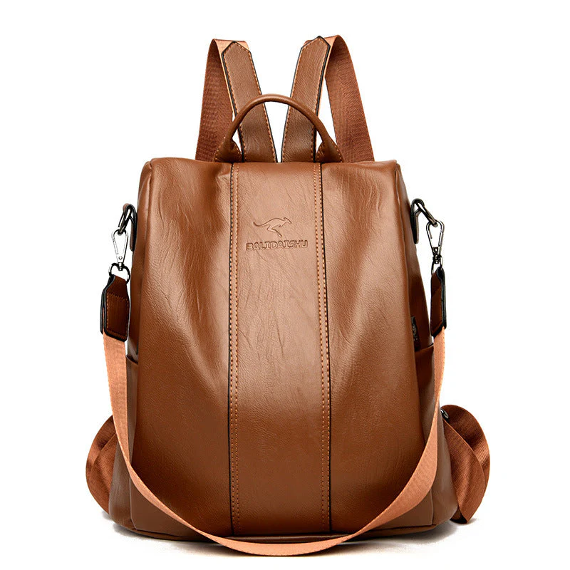 Hugo – Eleganter PU-Leder-Rucksack mit intelligenten Fächern - Image 17