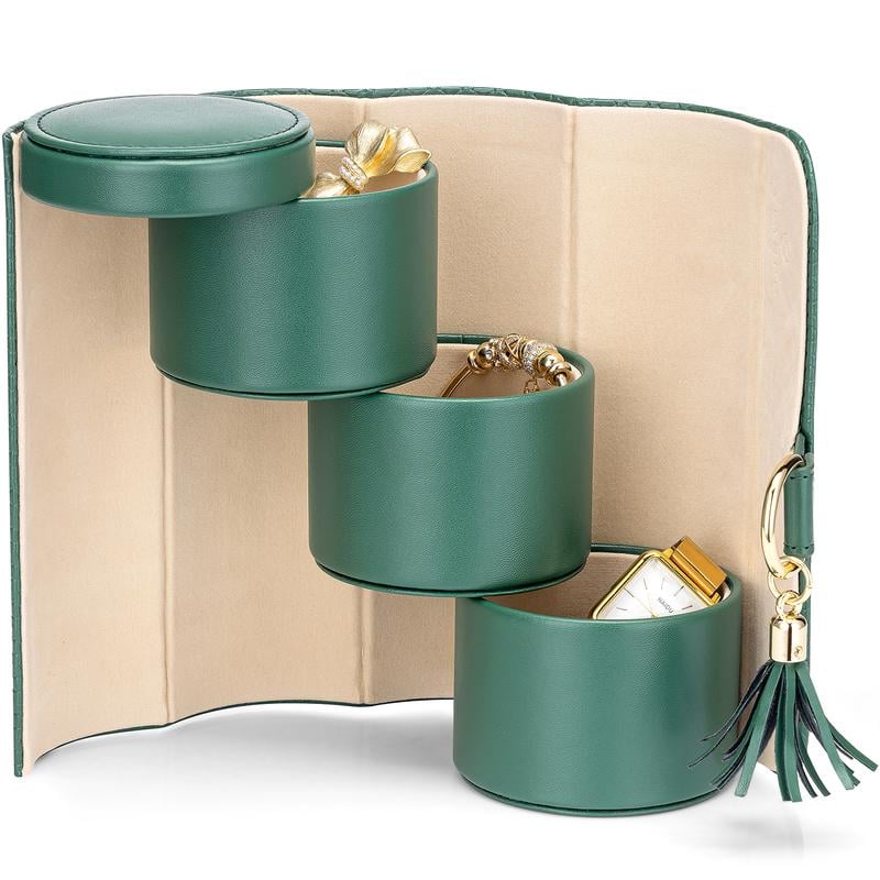 Huizhi – Kompakte Schmuckdose mit schützendem Schichtdesign - Image 11