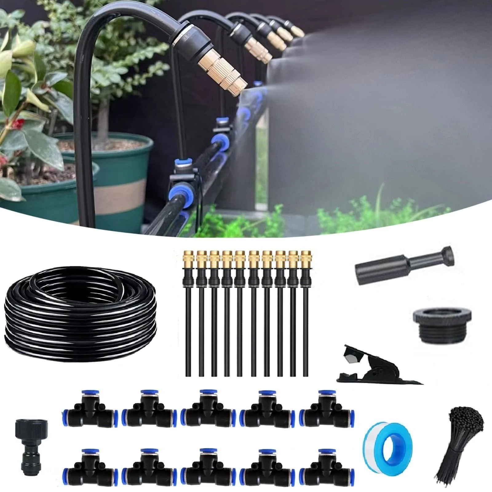 HydroMist360 — Komplettes Slim-Gartenbewässerungsset | 50% RABATT - Image 13