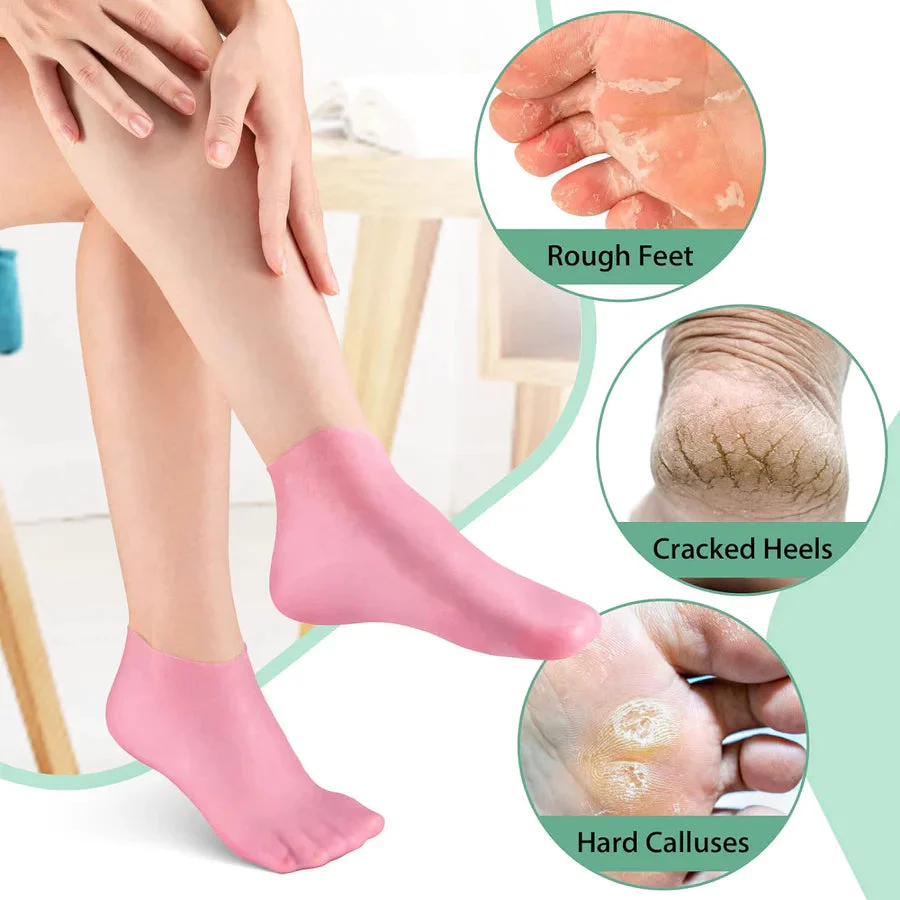 HyperSilk — Moisturizing Foot Socks 4er-Set | 50% RABATT - Image 6